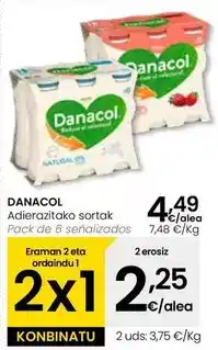 Eroski Danacol - pack de 6 oferta