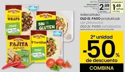 Eroski Old el paso - wrap mejicano oferta