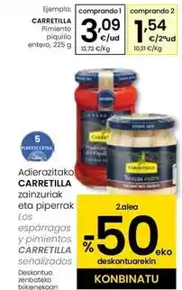 Eroski Carretilla - pimiento piquillo entero oferta