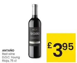 Eroski De antaño - red wine d.o.c. young rioja oferta