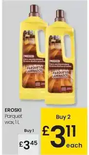 Eroski Eroski - parquet wax, 1 l oferta