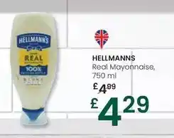 Eroski Hellmann's - real mayonnaise, 750 ml oferta
