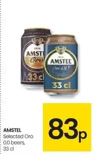 Eroski Amstel - selected oro 0.0 beers oferta