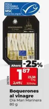 Dia Dia mari marinera - boquerones al vinagre oferta