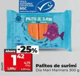 Dia Dia mari marinera - palitos de surimi oferta