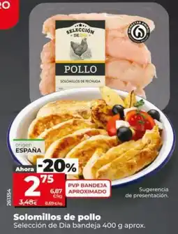 Dia Seleccion de dia - solomillos de pollo oferta