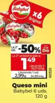Dia Babybel - queso mini oferta