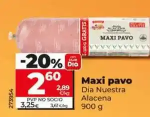 Dia Dia nuestra alacena - maxi pavo oferta
