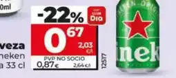 Dia Heineken - cerveza oferta