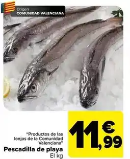 Carrefour Origen - pescadilla de playa oferta