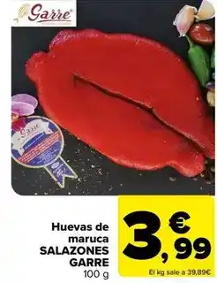 Carrefour Salazones garre - huevas de marca oferta