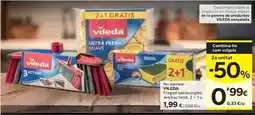Caprabo Vileda - fregall salvaungles antibacterià oferta