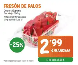 AhorraMas Fresón de palos oferta