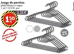 TEDi Juego de perchas oferta