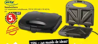TEDi Sandwichera oferta