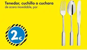 TEDi Tenedor, cuchillo o cuchara oferta