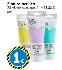 TEDi Pintura acrílica oferta