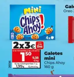 Dia CHIPS AHOY Galetes mini oferta