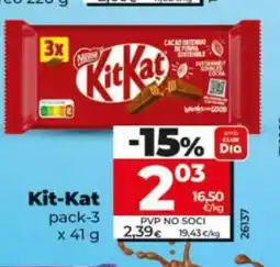 Dia KIT-KAT oferta