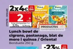 Dia BONDUELLE Lunch bowl de cigrons, pastanaga, blat de moro i quinoa / Oriental oferta
