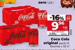 Dia COCA COLA original oferta
