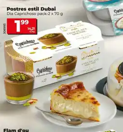 Dia DIA CAPRICHOSO Postres estil Dubai oferta