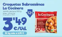 AhorraMas LA COCINERA Croquetas Sabrosisimas oferta