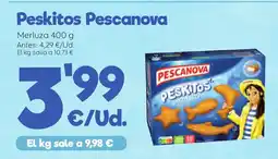 AhorraMas PESCANOVA Peskitos oferta