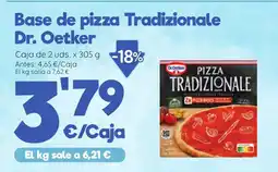 AhorraMas DR OETKER Base de pizza Tradizionale oferta