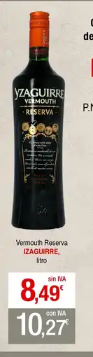 mycash profesional IZAGUIRRE Vermouth Reserva oferta