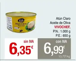 mycash profesional VIVOCHEF Atún Claro Aceite de Oliva oferta