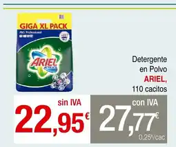 mycash profesional ARIEL Detergente en Polvo oferta