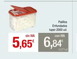 mycash profesional Palillos Enfundados tuper 2000 ud oferta