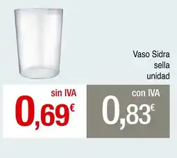 mycash profesional Vaso Sidra sella oferta