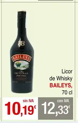 mycash profesional BAILEYS Licor de Whisky oferta