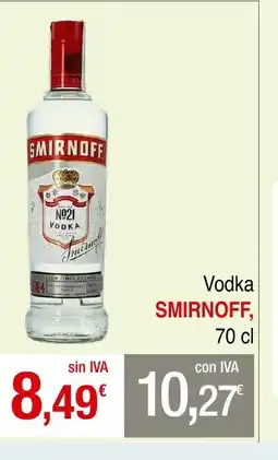 mycash profesional SMIRNOFF Vodka oferta