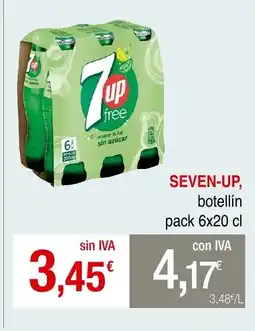 mycash profesional SEVEN-UP, botellín oferta