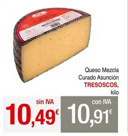 mycash profesional TRESOSCOS Queso Mezcla Curado Asunción oferta