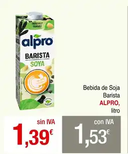 mycash profesional ALPRO Bebida de Soja Barista oferta