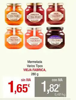 mycash profesional LA VIEJA FÁBRICA Mermelada Varios Tipos oferta