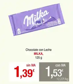 mycash profesional MILKA Chocolate con Leche oferta