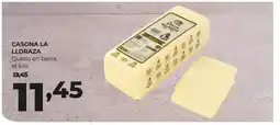 Alimerka CASONA LA LLORAZA Queso en barra oferta