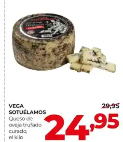 Alimerka VEGA SOTUÉLAMOS Queso de oveja trufado curado oferta
