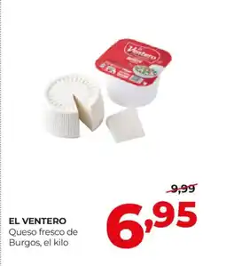 Alimerka EL VENTERO Queso fresco de Burgos oferta