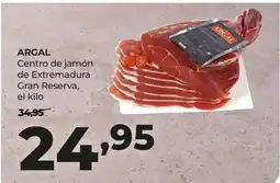 Alimerka ARGAL Centro de jamón de Extremadura Gran Reserva oferta