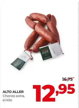 Alimerka ALTO ALLER Chorizo extra oferta