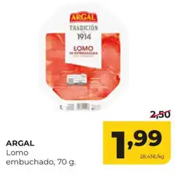 Alimerka ARGAL Lomo embuchado oferta