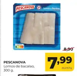 Alimerka PESCANOVA Lomos de bacalao oferta
