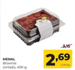 Alimerka MENAL Brownie cortado oferta