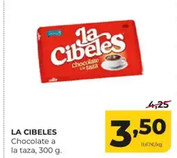 Alimerka LA CIBELES Chocolate a la taza oferta
